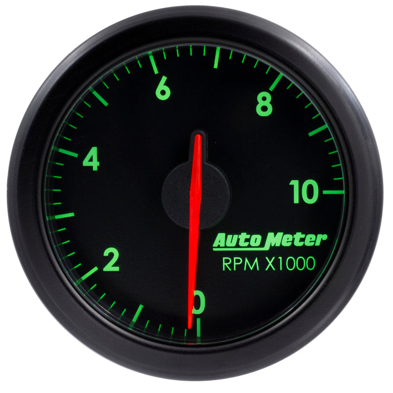 Autometer Airdrive 2-1/6in Tachometer Gauge 0-10k RMP - Black - My Store