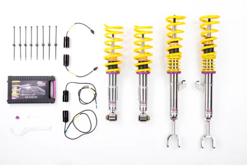 KW V3 Coilover Kit 12 BMW 6 Series (F12/F13) w/ Adaptive Drive except xDrive Coupe/Convertible - Mammoth Racing -