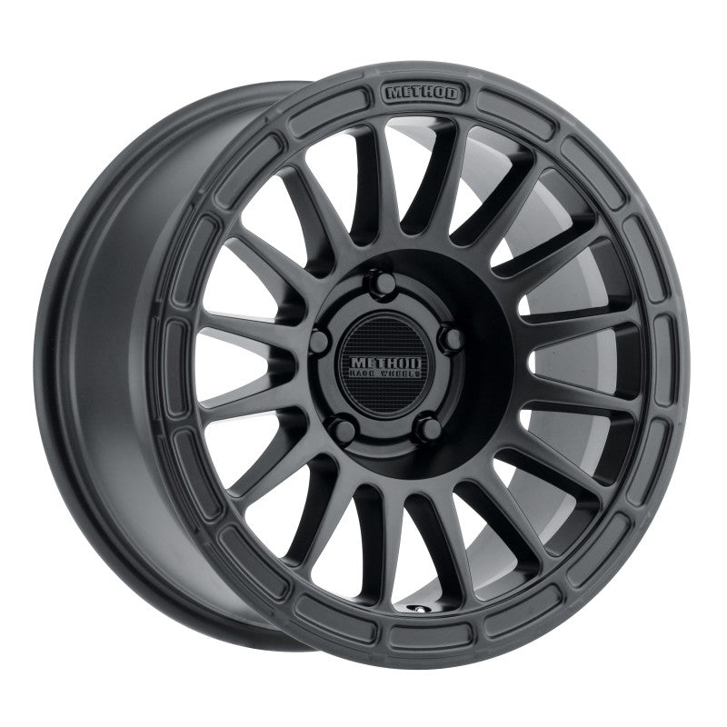 Method Mr314 17x7.5 +25mm Offset 5x120 70.1mm CB Matte Black Wheel - Mammoth Racing -