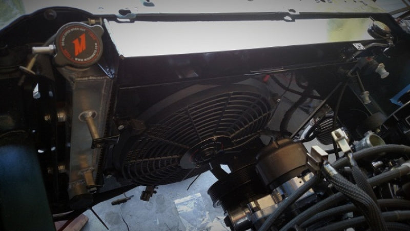 Mishimoto 94-96 Ford Mustang Aluminum Fan Shroud Kit (Does not fit with ABS Equipped Vehicle) - Mammoth Racing -