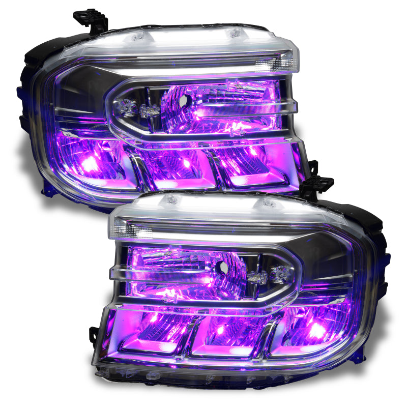 Oracle 2022 Ford Maverick RGB Headlight Demon Eye Kit - ColorSHIFT w/o Controller - Mammoth Racing -