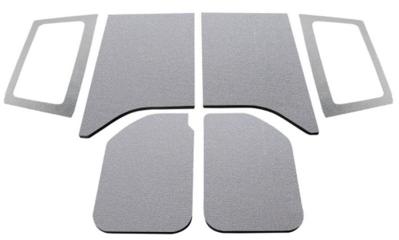 DEI 07-18 Jeep Wrangler JK 2-Door Headliner Complete Kit - Gray - Mammoth Racing -