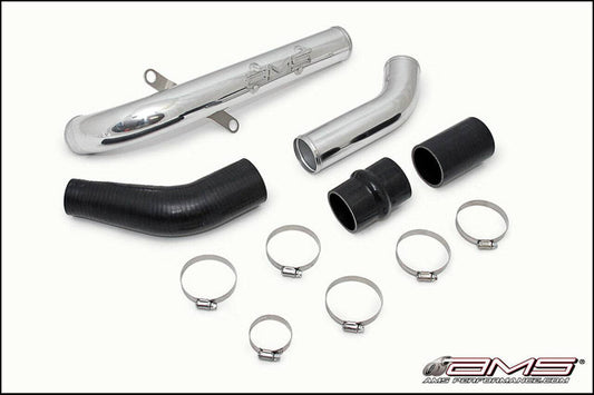AMS Performance 08-15 Mitsubishi EVO X Upper I/C Pipe - Polished