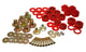Energy Suspension 68-72 Chevy Chevelle/Monte Carlo/Malibu/El Camino Red Body Mount Set - My Store