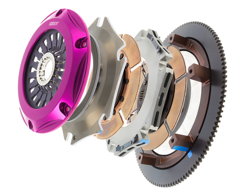 Exedy 2004-2014 Subaru Impreza WRX STI H4 Hyper Twin Cerametallic Clutch Sprung Disc Pull Type - Mammoth Racing -