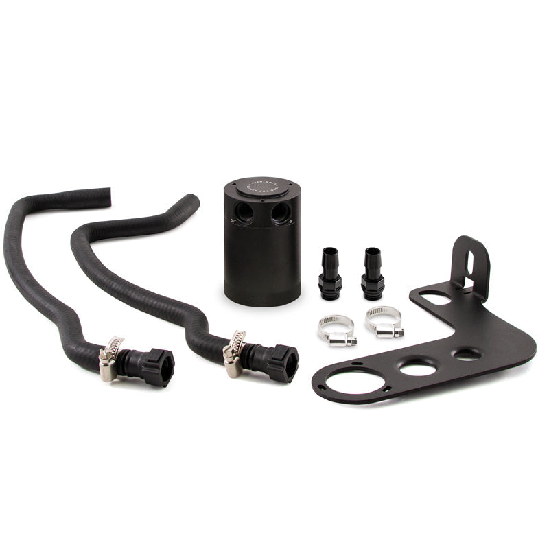 Mishimoto 10-15 Chevrolet Camaro SS Baffled Oil Catch Can Kit - Black - Mammoth Racing -