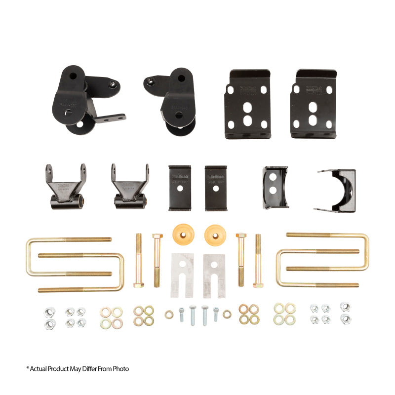 Belltech 09-13 Ford F150 Ext & Quad Cab Short Bed Only 4in. Rear Drop Flip Kit - Mammoth Racing -