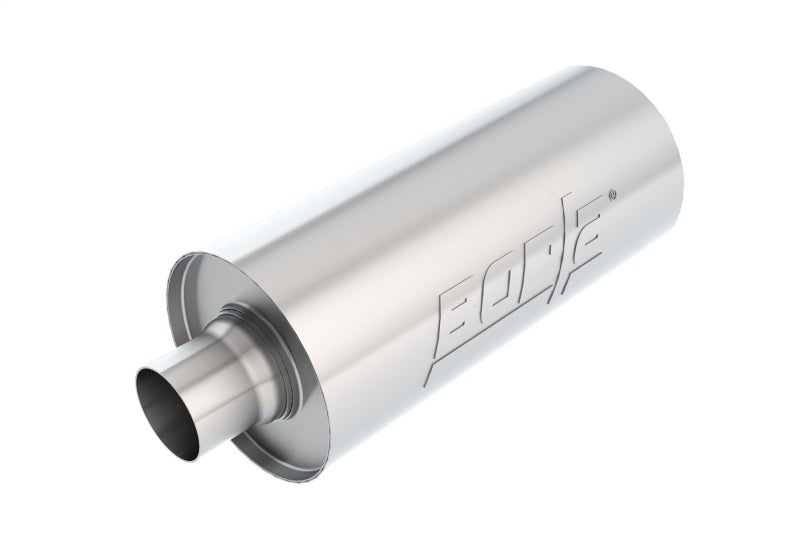 Borla Universal Performance 2.5in Inlet/Outlet Stainless Racing Muffler - My Store