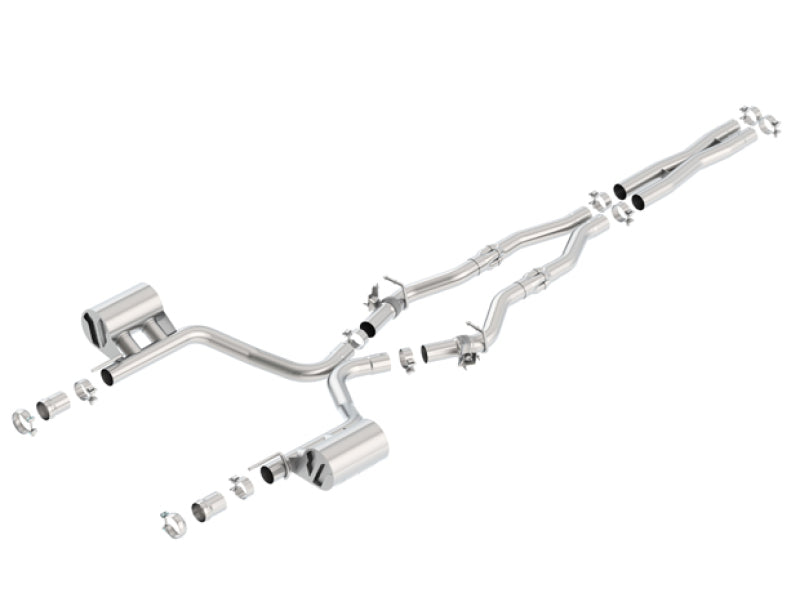 Borla 16-17 Dodge Challenger R/T 5.7L MT/AT ATAK Catback Exhaust (w/MDS Valves ONLY) - My Store