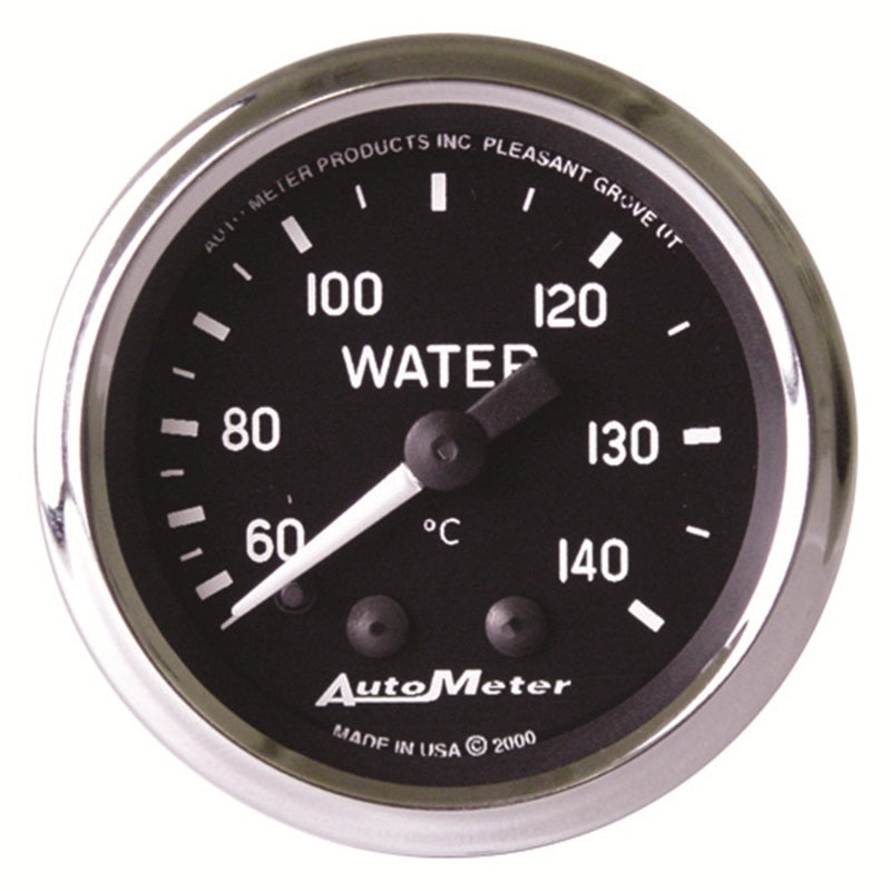 Autometer Cobra 2-1/16 inch 60-140 Deg Celcius Mechanical Water Temperature Gauge - My Store