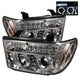 Spyder Toyota Tundra 07-13 Projector Headlights LED Halo LED Chrm PRO-YD-TTU07-HL-C - Mammoth Racing -