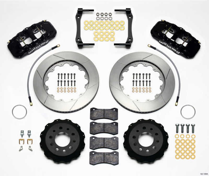Wilwood Aero4 Rear Kit 14.25in 2014-Up Corvette C7 w/Lines - My Store