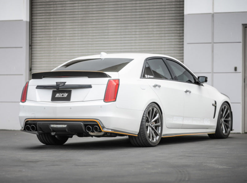 Borla 16-18 Cadillac CTS-V 6.2L V8 2.75in Diameter S Type Catback Exhaust w/ Valves Black Chrome Tip - My Store