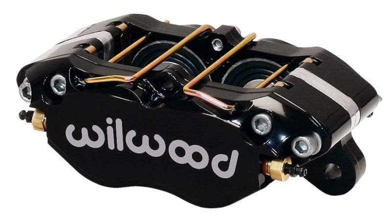 Wilwood Caliper-Dynapro Dust-Boot 5.25in Mount - Blk 1.75in Pistons .81in Disc - Mammoth Racing -