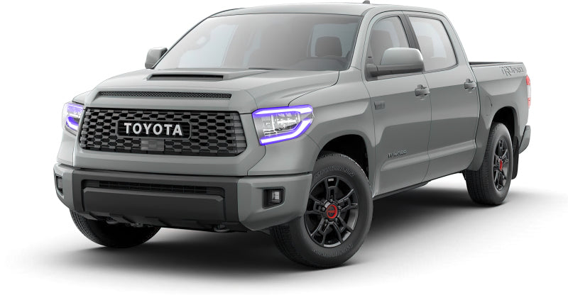Oracle 18-21 Toyota Tundra Dynamic ColorSHIFT Headlight DRL Upgrade Kit - Mammoth Racing -