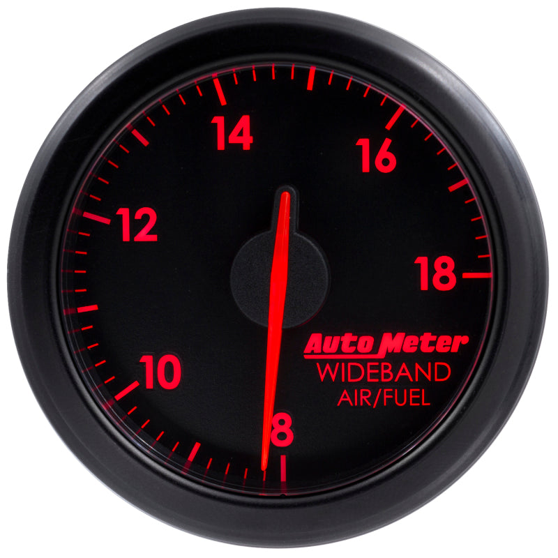 Autometer Airdrive 2-1/6in Wideband Air / Fuel Gauge 10:1-17:1 ARF Range - Black - My Store