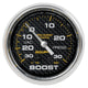 Autometer Marine Carbon Fiber Gauge 2-5/8in Mechanical Vacuum/Boost Gauge 30inhg-30psi - My Store