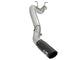 aFe ATLAS 5in DPF-Back Aluminized Steel Exhaust System GM Diesel Trucks 2017 V8 6.6L (td) L5P - Mammoth Racing -