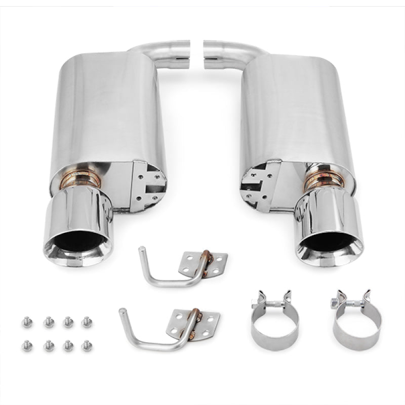 Mishimoto 2015+ Ford Mustang GT Street Axleback Exhaust w/ Polished Tips - Mammoth Racing -