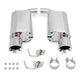 Mishimoto 2015+ Ford Mustang GT Street Axleback Exhaust w/ Polished Tips - Mammoth Racing -