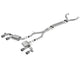 Borla 17-18 Chevrolet Camaro ZL1 6.2L V8 Atak Catback Exhaust w/ Dual Mode Valves CF Black Anod - My Store
