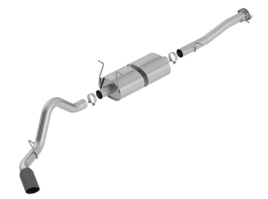 Borla 15-19 Chevy Silverado 2500 6.0L CC/STD Bed/153.7in WB S-Type Catback Exhaust Black Chrome Tip - Mammoth Racing -