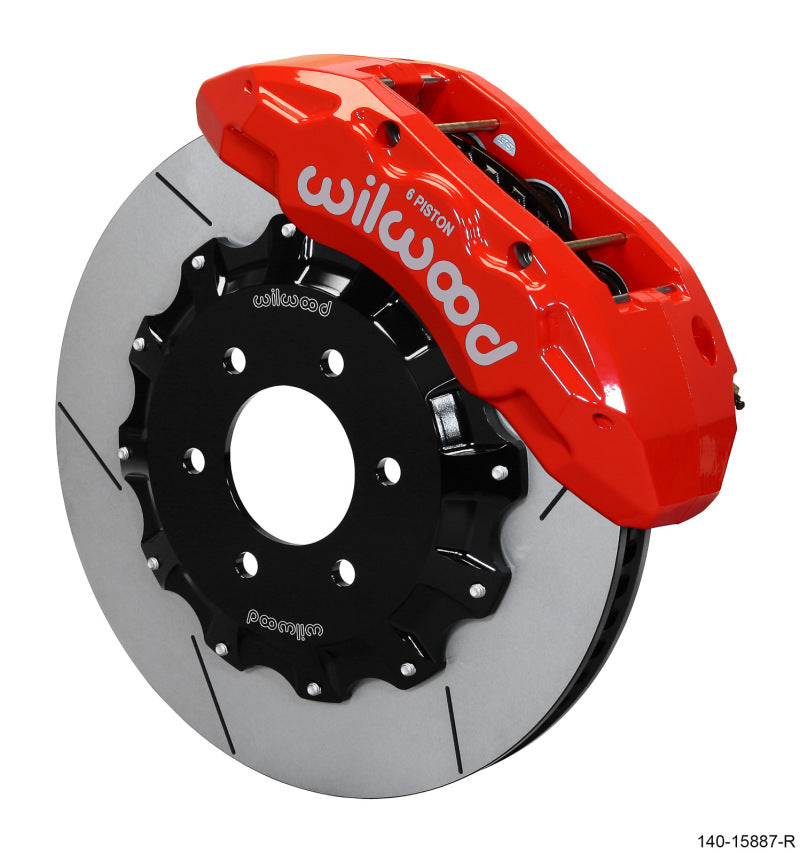 Wilwood Tx6r Front Kit 15.50in Rotor w/ Lines - Red - 17-19 Ford F150 Raptor - My Store