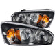 ANZO 2004-2007 Chevrolet Malibu Crystal Headlights Black - Mammoth Racing -