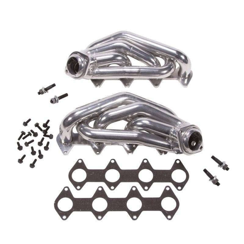 BBK 05-10 Mustang 4.6 GT Shorty Tuned Length Exhaust Headers - 1-5/8 Silver Ceramic - Mammoth Racing -