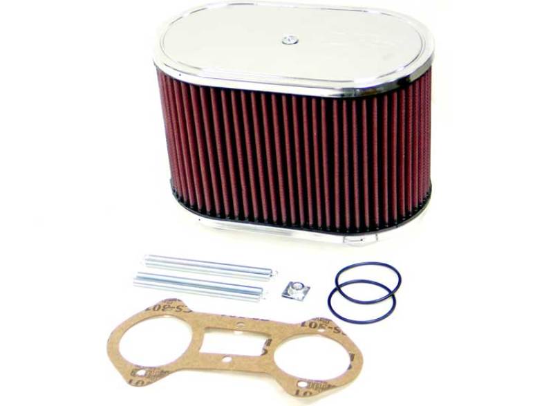 K&N Custom Racing Assembly DDO 8-7/8x5-1/4in Oval 5-3/4in Height Vent - Mammoth Racing -