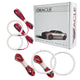 Oracle Nissan 370 Z 09-20 LED Dual Halo Kit - White - Mammoth Racing -