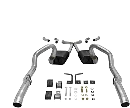Flowmaster 817585 American Thunder 409s Dual Rear Exit Header-Back Exhaust System with Moderate/Aggressive Sound - My Store