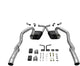 Flowmaster 817585 American Thunder 409s Dual Rear Exit Header-Back Exhaust System with Moderate/Aggressive Sound - My Store