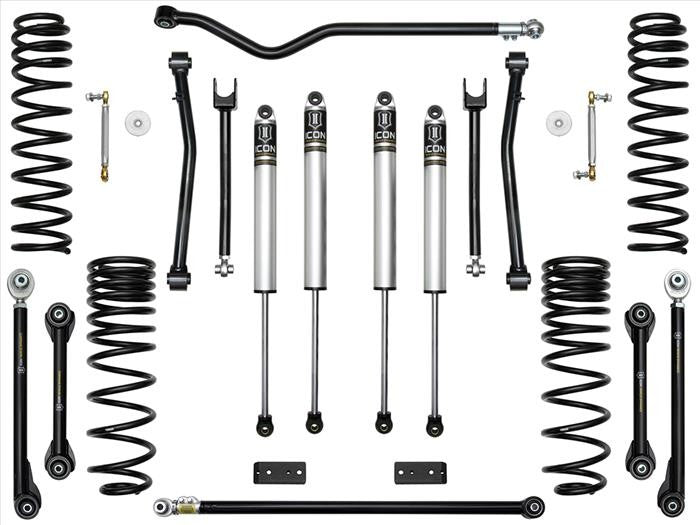 Icon 2020+ Jeep Gladiator 2.5in Stage 5 Suspension System (tubular) - Mammoth Racing -