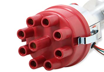 Mallory 3757901 Unilite Electronic Ignition Distributor Three Wire Hookup Fully Adjustable Incl. Cap/Rotor Unilite Electronic Ignition Distributor - My Store