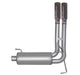Gibson 04-05 Dodge Ram 1500 SLT 5.7l 2.5in Cat-Back Super Truck Exhaust - Stainless - Mammoth Racing -