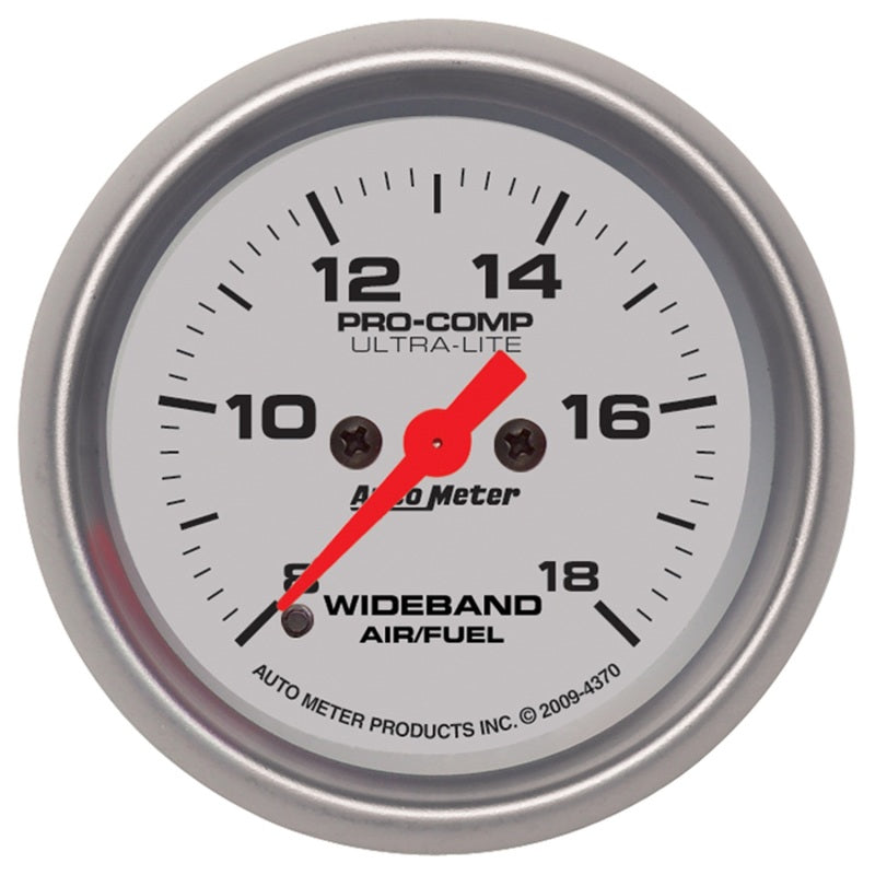 Autometer Ultra-Lite 52mm Wideband Air/Fuel Gauge Analog Stepper Motor - My Store