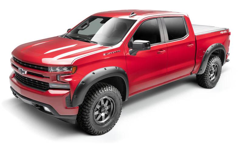 Bushwacker Chevy 16-18 1500 / 15-19 2500/2300 Forge Style Flares 4pc - Black - Mammoth Racing -