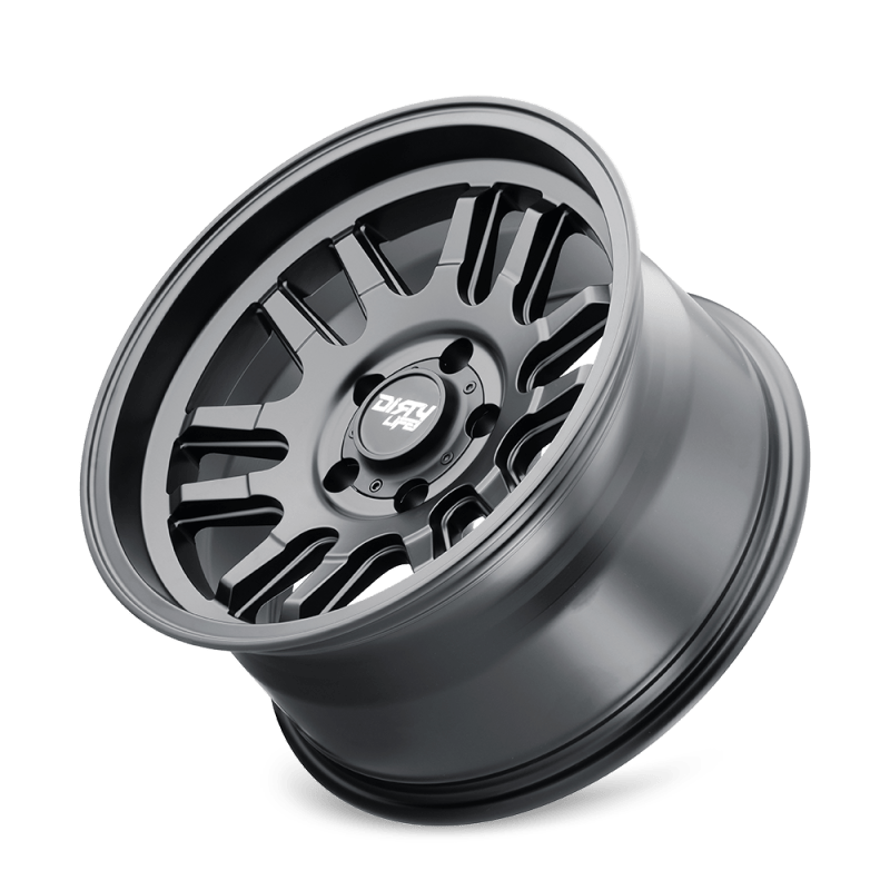 Dirty Life 9310 Canyon 17x9 / 6x139.7 BP / 0mm Offset / 106mm Hub Matte Black Wheel - Mammoth Racing -