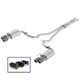 Ford Racing 18+ Mustang GT 5.0L Cat-Back Touring Exhaust System w/Carbon Fiber Tips - Mammoth Racing -