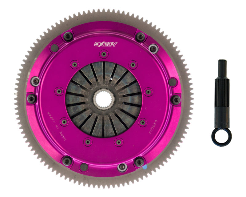 Exedy 1990-1991 Acura Integra L4 Hyper Single Clutch Sprung Center Disc Push Type Cover - Mammoth Racing -