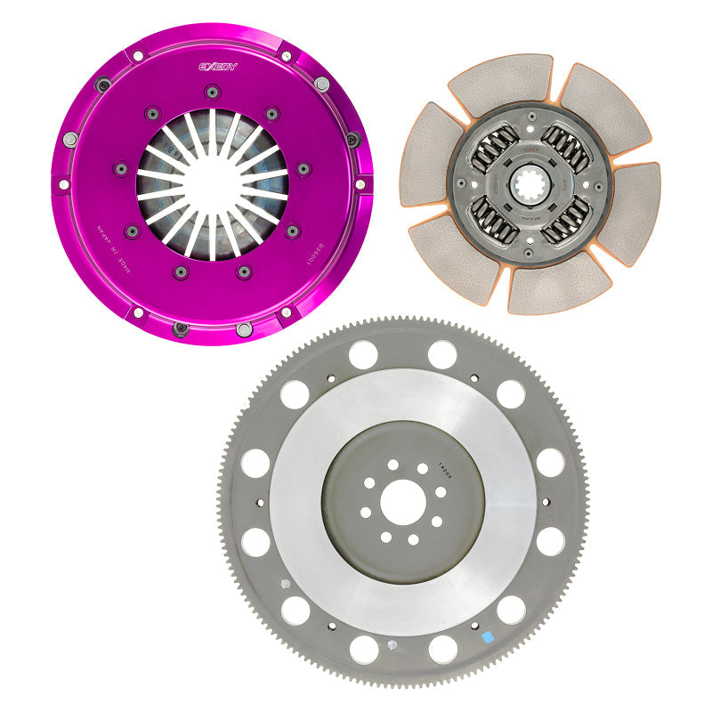 Exedy 1996-2016 Ford Mustang V8 Hyper Single Clutch Strap Drive Type Sprung Disc - Mammoth Racing -