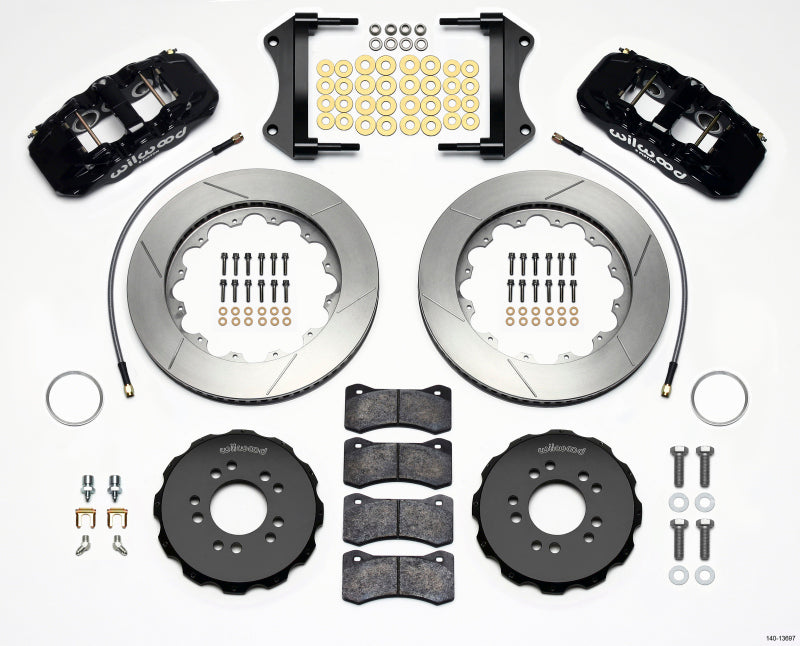 Wilwood Aero6 Front Hat Kit 14.25 2014-Up Corvette C7 w/Lines - My Store