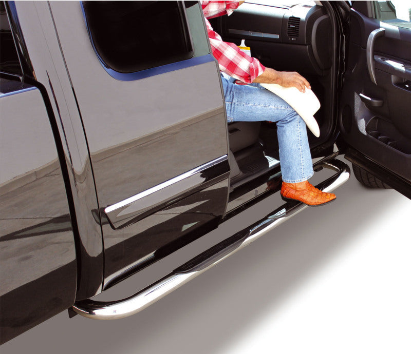 Go Rhino 05-14 Nissan Frontier 4000 Series SideSteps - Cab Length - SS - Mammoth Racing -