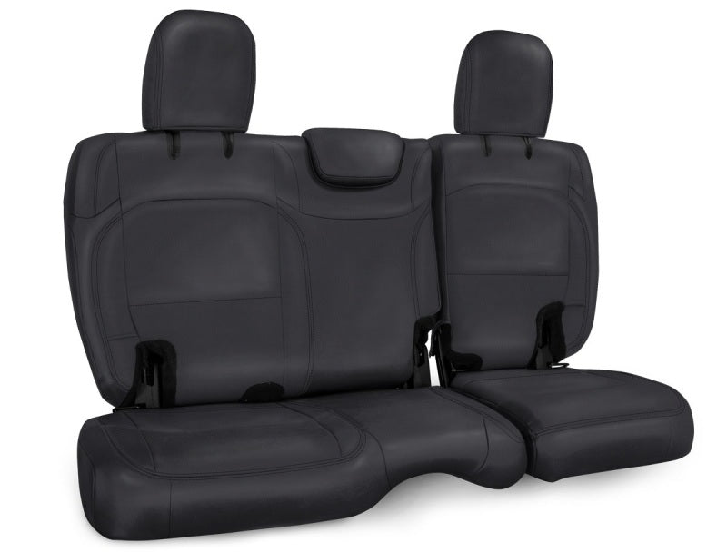 PRP 2018+ Jeep Wrangler Jlu/4 door Rear Bench Cover with Cloth Interior - All Black - Mammoth Racing -