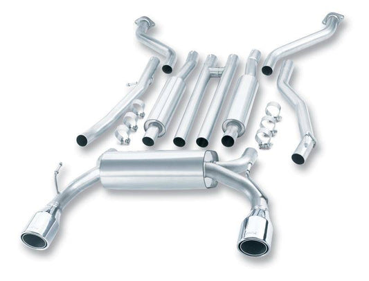 Borla 03-07 G35 Coupe Cat-back Exhaust - Mammoth Racing -