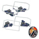 Oracle Chevrolet Silverado 14-15 Halo Kit Non-Projector Style - ColorSHIFT - Mammoth Racing -