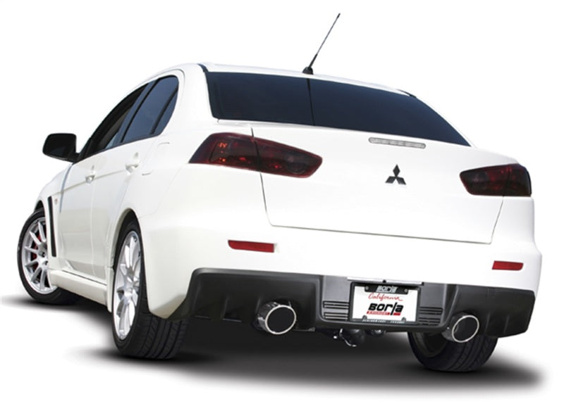 Borla 09-15 Mitsubishi Lancer Ralliart 2.0L 4cyl MT 6spd AWD Catback Exhaust - My Store