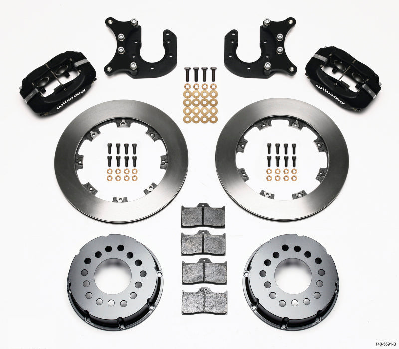 Wilwood Forged Dynalite P/S Rear Kit Mopar/Dana 2.36in Off w/Snap Ring Brng - My Store
