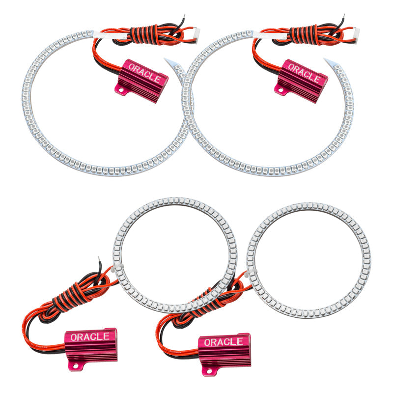Oracle Mazda 3 10-12 LED Halo Kit - White - Mammoth Racing -